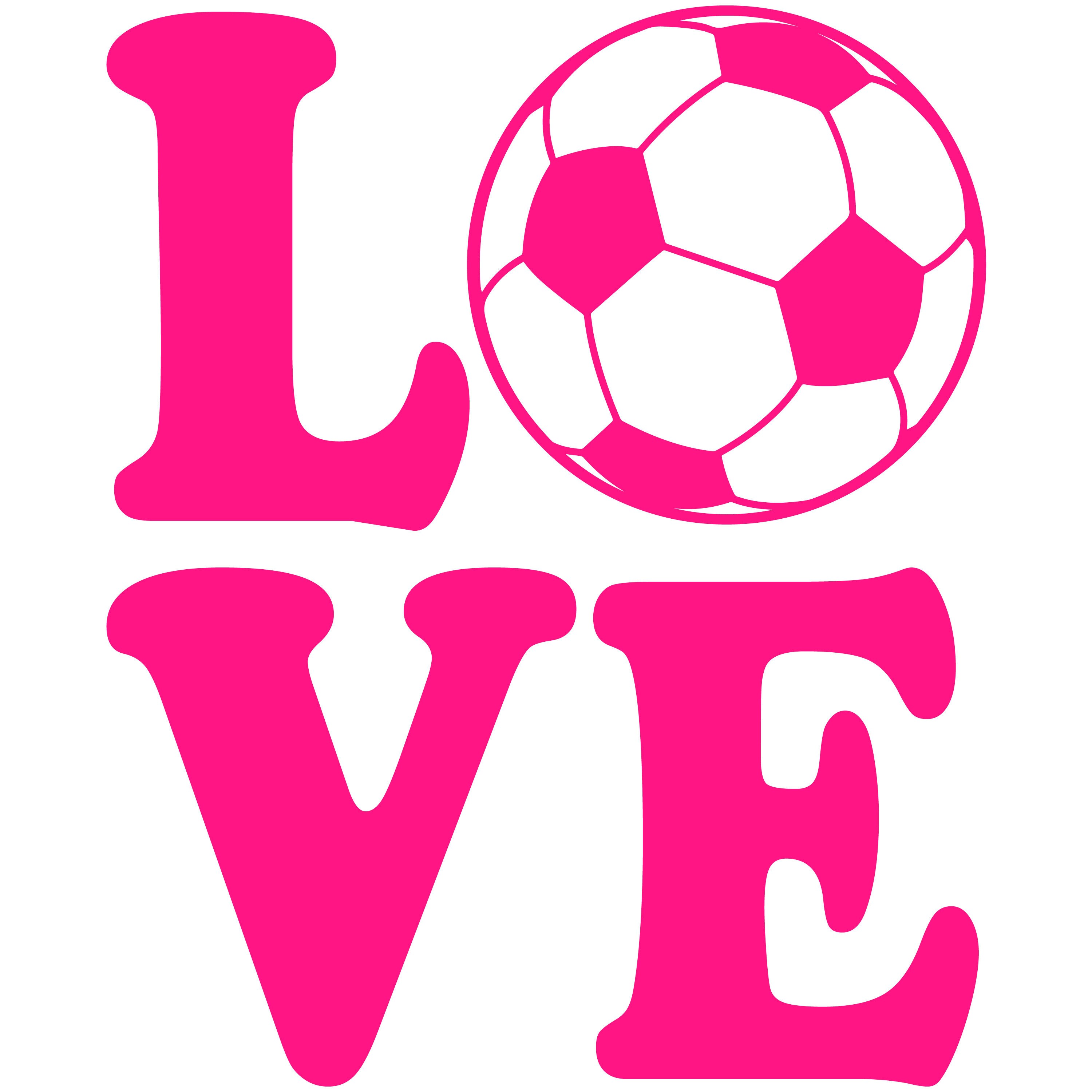 Love Soccer Stack Vinyl Decal Car Window Bumper Sticker MLS Etsy