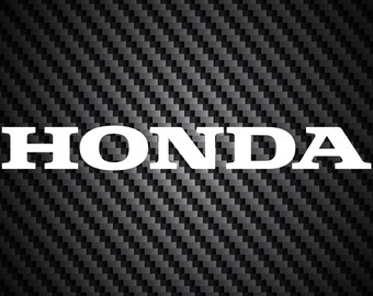 Honda Decals  Etsy
