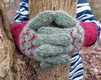 Nova Gloves - For Women- Icelandic Wool - Handmade in Iceland