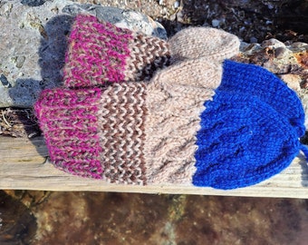 Golo Mittens - Norwegian Wool - Hand made in Iceland