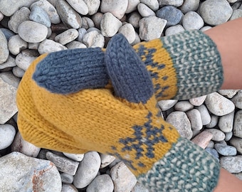 Mais Gul- Sandnes Wool - Handmade in Iceland