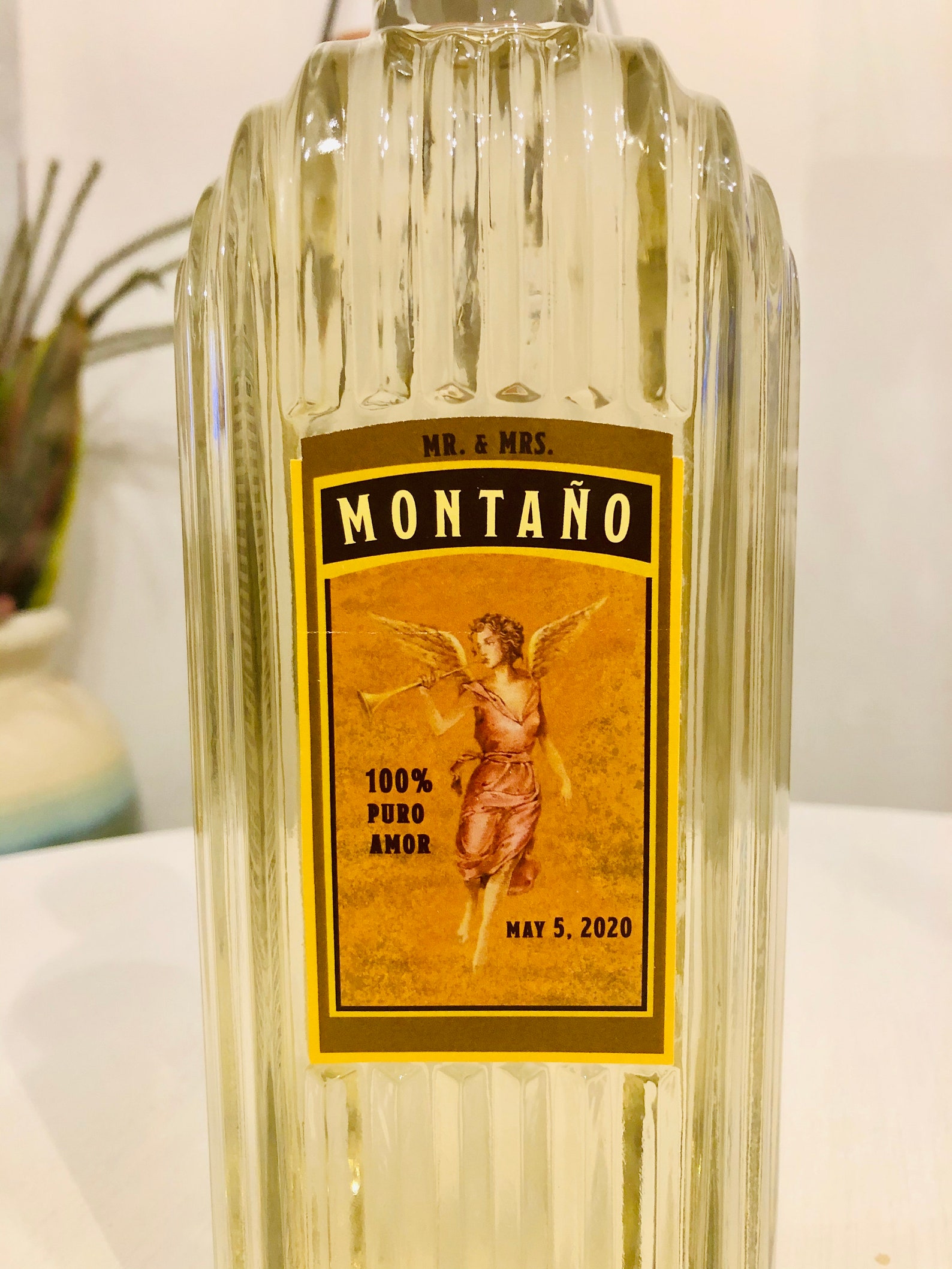 Centenario label Custom Centenario Label Tequila Custom Etsy