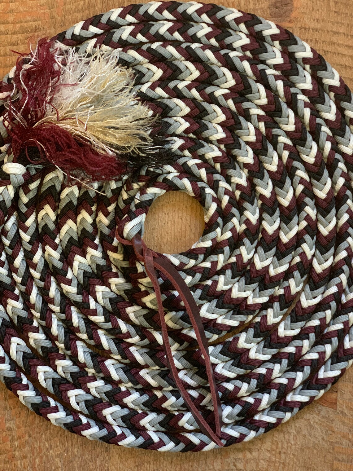 Mecate Reins Custom Braided Mecate Set Horse Tack Rope Etsy