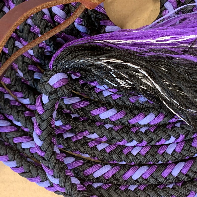 Mecate Reins Custom Braided Mecate Set Horse Tack Rope Etsy