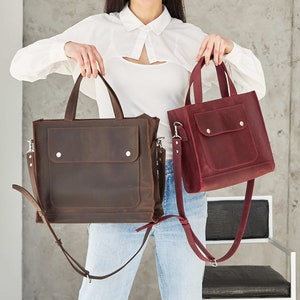 Leder Umhängetasche für Damen, Leder Umhängetasche für Damen, Leder Umhängetasche, Crossbody Umhängetasche, Laptop Umhängetasche für Damen, Leder Umhängetasche