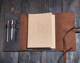 Funda de cuero para cuaderno de bocetos hecha a mano, Funda personalizada para cuaderno de bocetos, Soporte de cuero para cuaderno de bocetos, Diario de dibujo de cuero, Estuche para cuaderno de bocetos