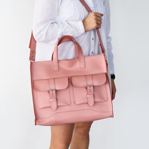 Bolso portátil de cuero para mujeres, bolso bandolera crossbody, mujeres maletín de cuero, cartera portátil de cuero, bolso de hombro para mujeres, maletín portátil