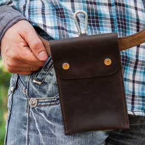 Funda de teléfono personalizada para cinturón, Soporte de teléfono de cuero para cinturón, Fundas de teléfono celular, Funda de cinturón de cuero para iphone, Bolsa de cinturón de cuero para hombres