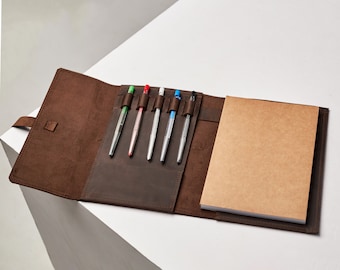 Aangepaste lederen schetsboek, lederen schetsboekomslag, hervulbare schetsboek, handgemaakte dagboekomslag, lederen kunstenaarsportfolio, tekeningschetsboek