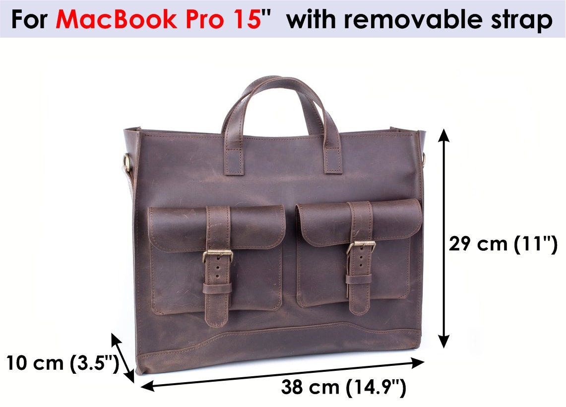 Personalized Leather Laptop Bag Custom Leather Messenger Bag Etsy