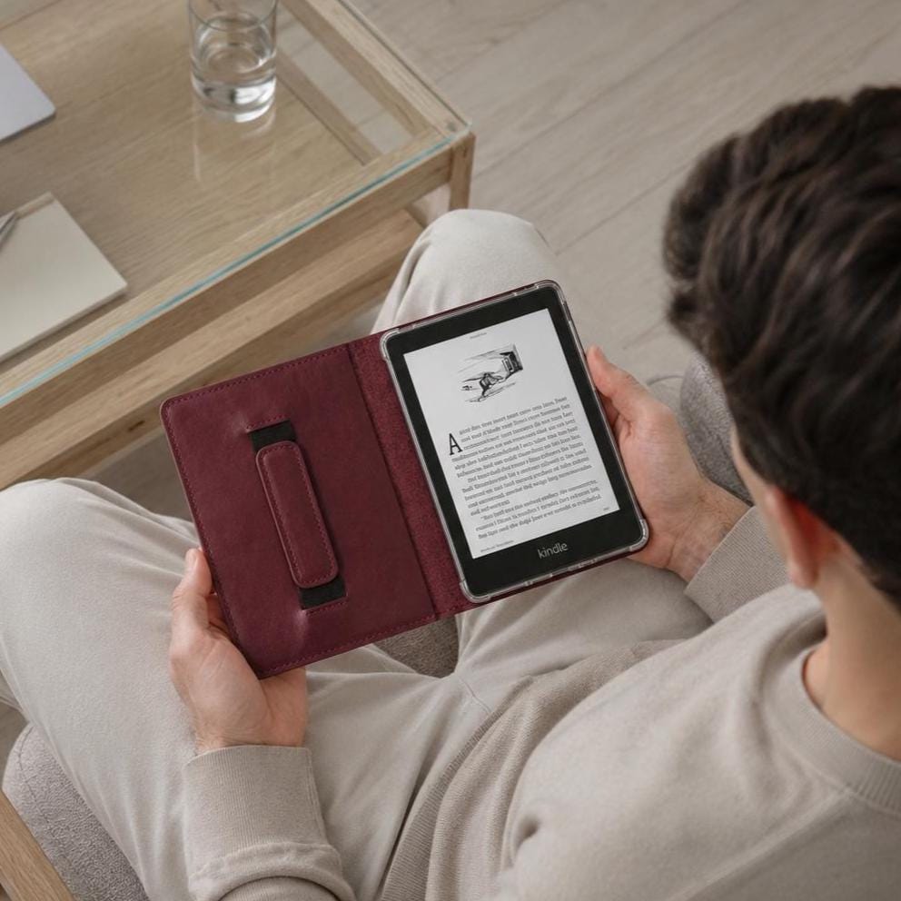 Kindle Oasis Leather Case - Etsy Canada
