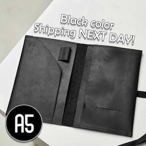 Leather notebook cover personalized, Handmade journal cover, Leather journal cover refillable, Monogrammed notebook, Custom planner cover