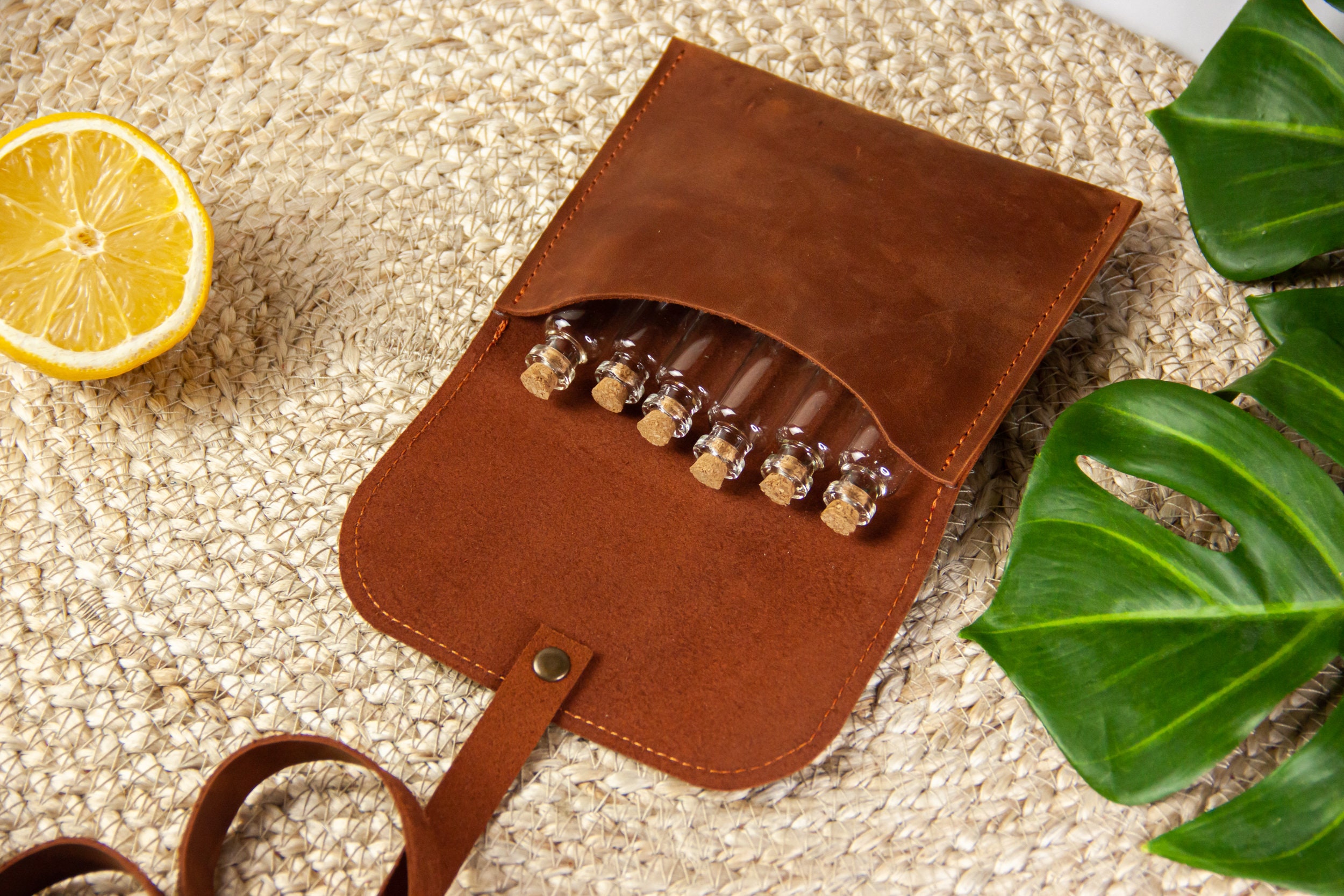 Leather Spice Holder - Etsy UK il fullxfull.3015568391 gwwi
