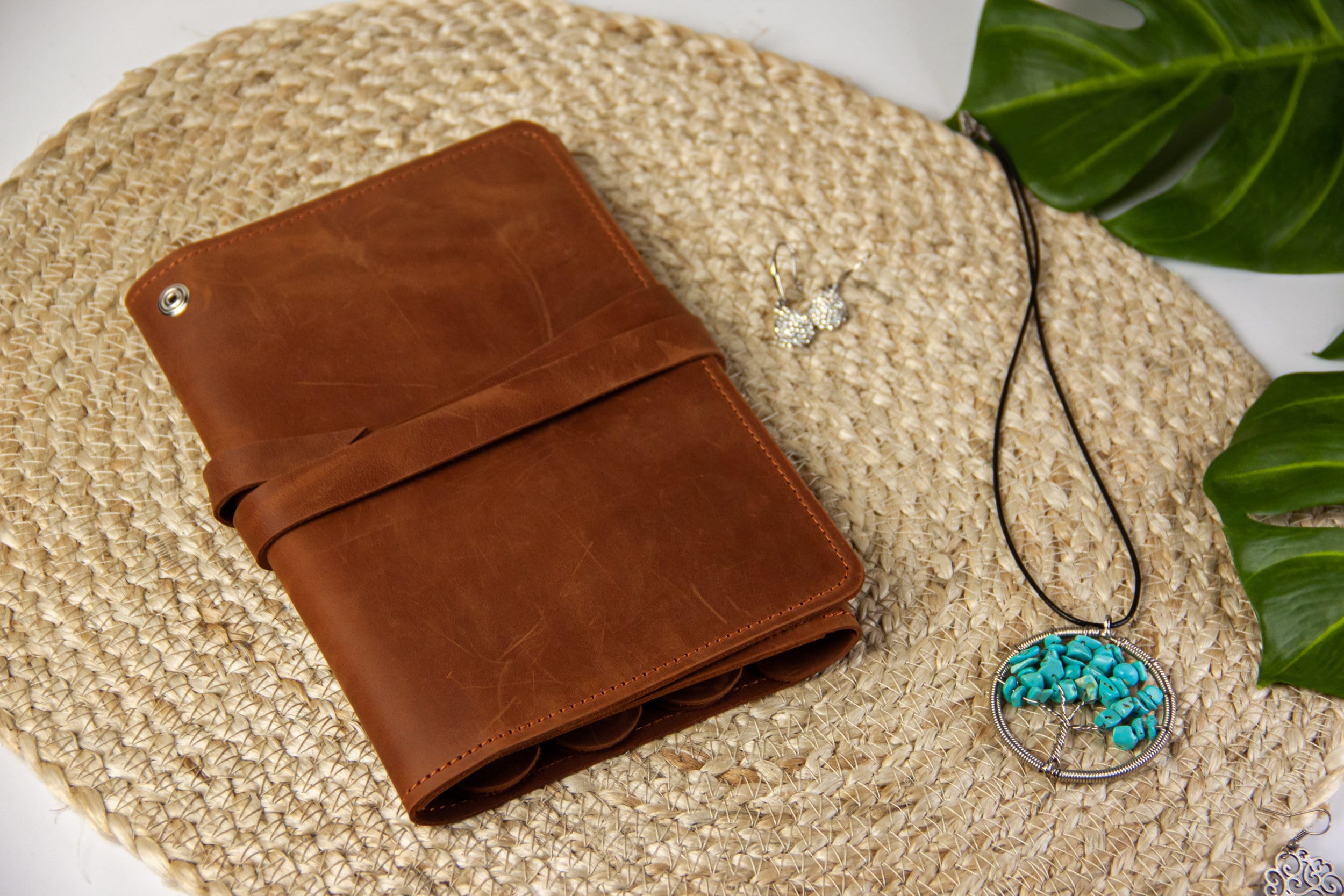 Leather jewelry organizerJewelry roll travel caseLeather Etsy