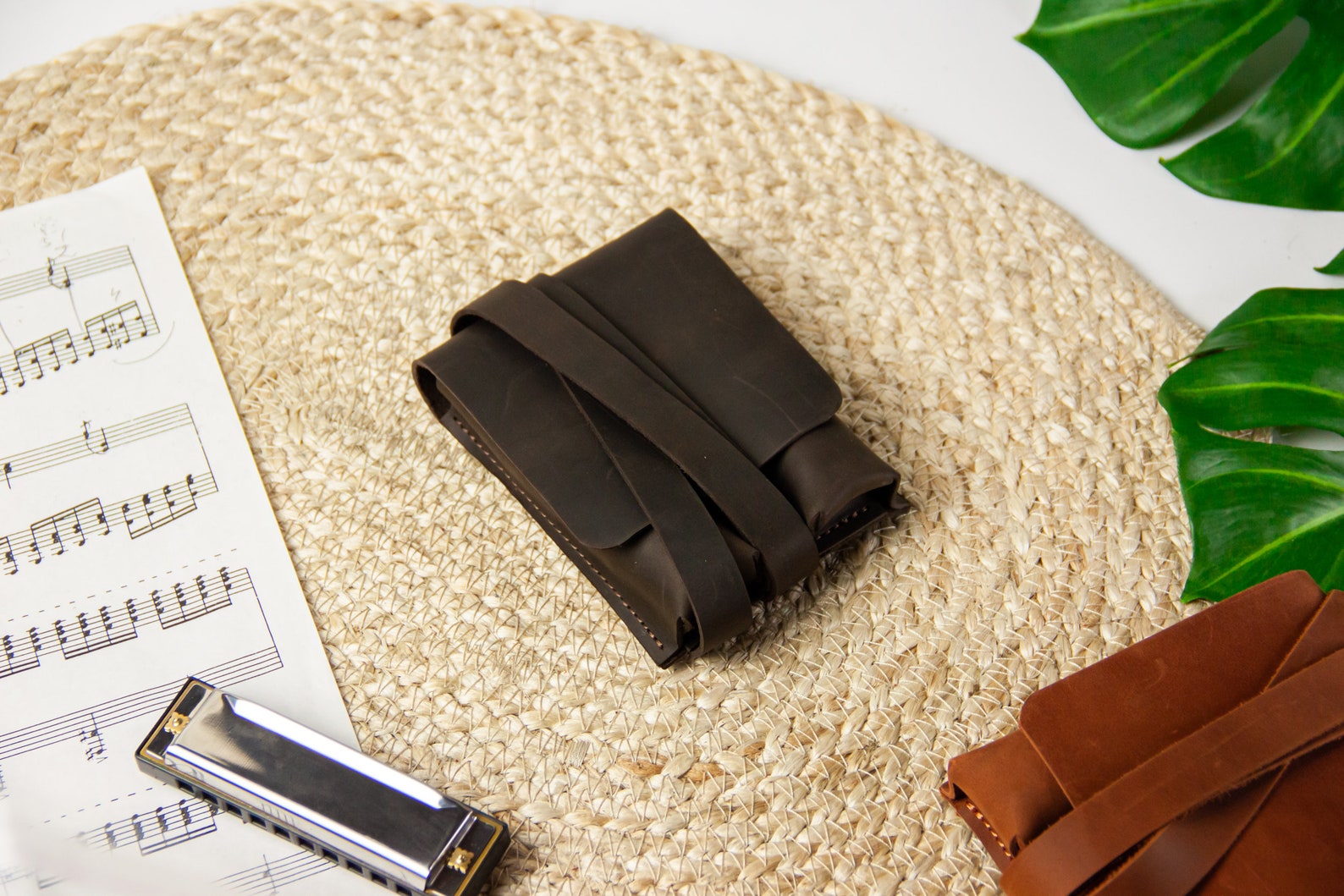 Leather harmonica caseCustom harmonica caseHarmonica Etsy