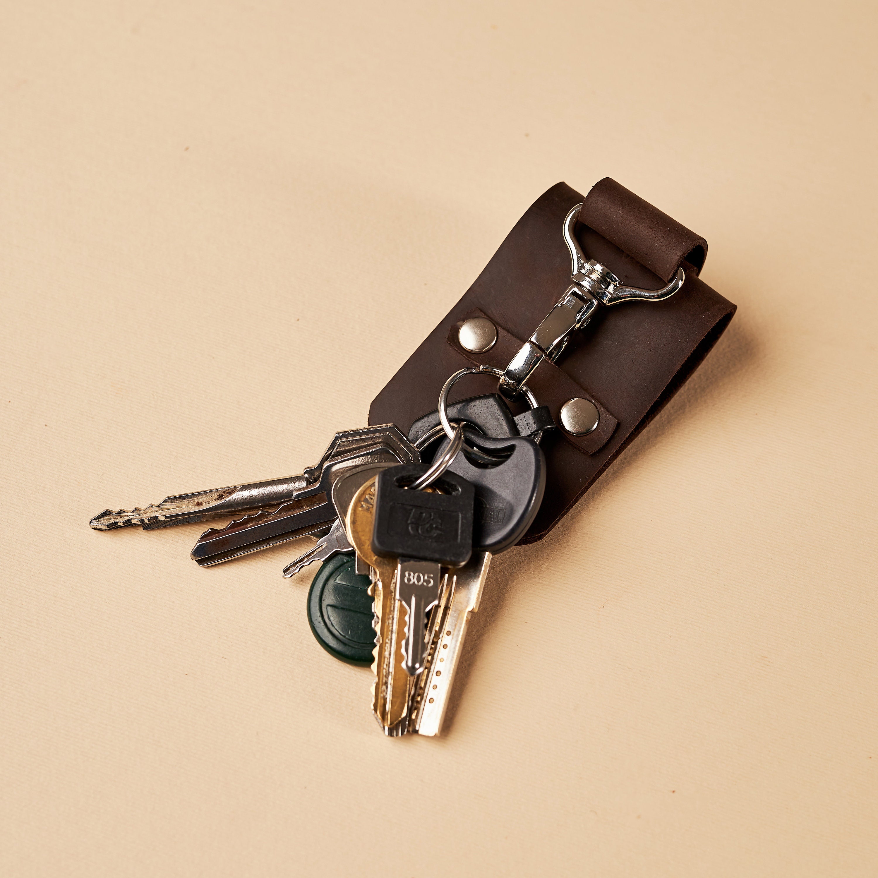 Leather Key Holder Belt Loop, Belt Key Sleeve, Leather Belt Leather Key Holder Belt Loop, Belt Key Sleeve, Leather Belt