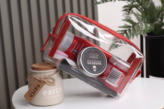 FDEETY Mini Kosmetiktasche - Transparente Makeup Tasche Wasserdicht