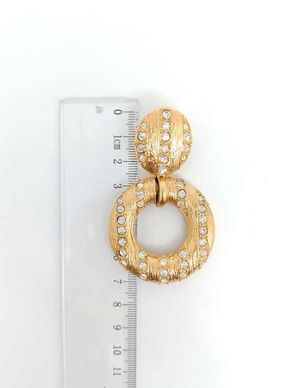 Beautiful vintage Yves Saint Laurent clip earring… - image 5