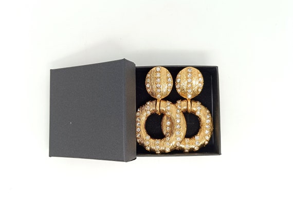 Beautiful vintage Yves Saint Laurent clip earring… - image 6