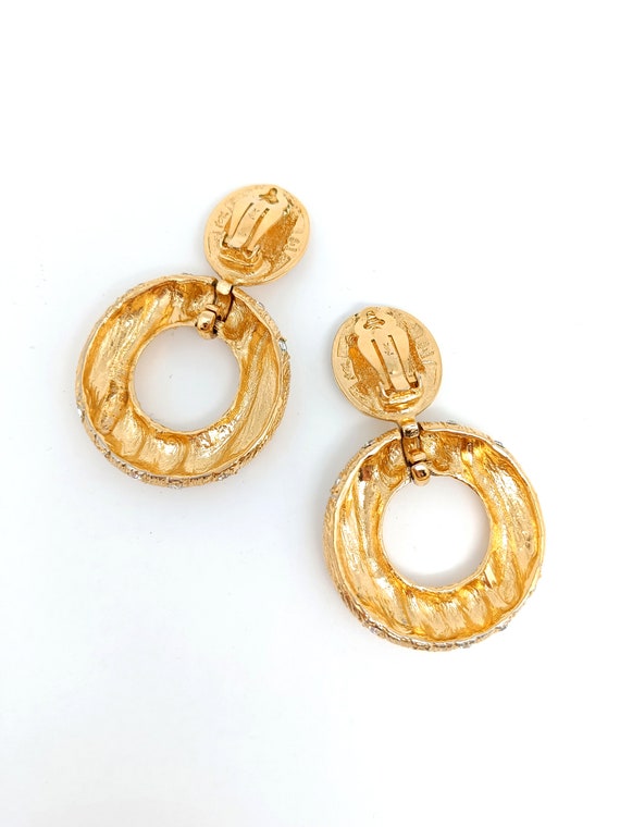 Beautiful vintage Yves Saint Laurent clip earring… - image 2