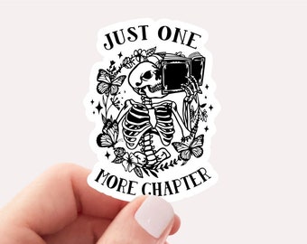 Book Sticker, Bookish Sticker, Funny Reading Sticker, Read Sticker For Women, Book Lover Sticker, Bookworm Gift, Librarian Book Chapter Gift