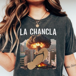 La Chancla Shirt, lustiges mexikanisches Shirt, Frauen Mexiko Shirt, Latein Shirt, Spanisches Shirt, Mexicana Shirt, Puerto Rico Shirt, Comfort Farben