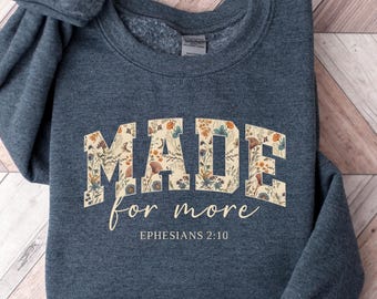 Sudadera con versículo bíblico, bonita sudadera cristiana para mujer, sudadera con fe cristiana de Jesús, regalo de cristianismo, sudadera bohemia con fe