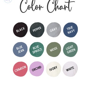 the color chart for the color wheel