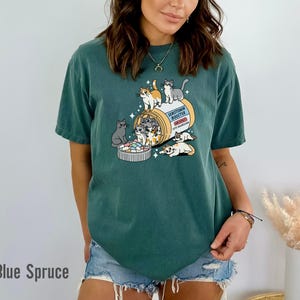 Comfort Colors Antidepressant Cat Shirt, Funny Cat Sweatshirt, Cat Mom Sweater, Cat Lover Gift, Cat Owner Gift, Mental Health Matter Shirt image 5
