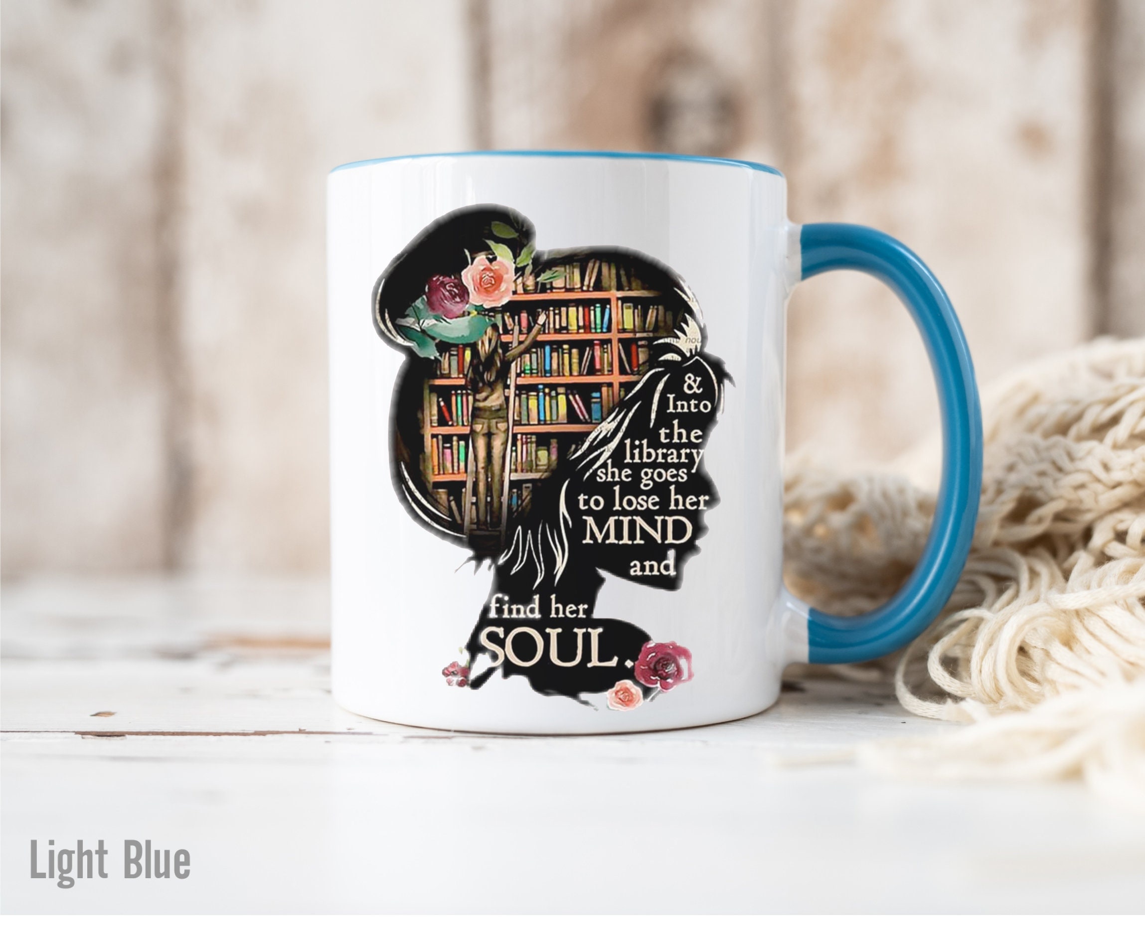 And Into the Library She Goes to Lose Her Mind and Find Her Soul Coffee ...