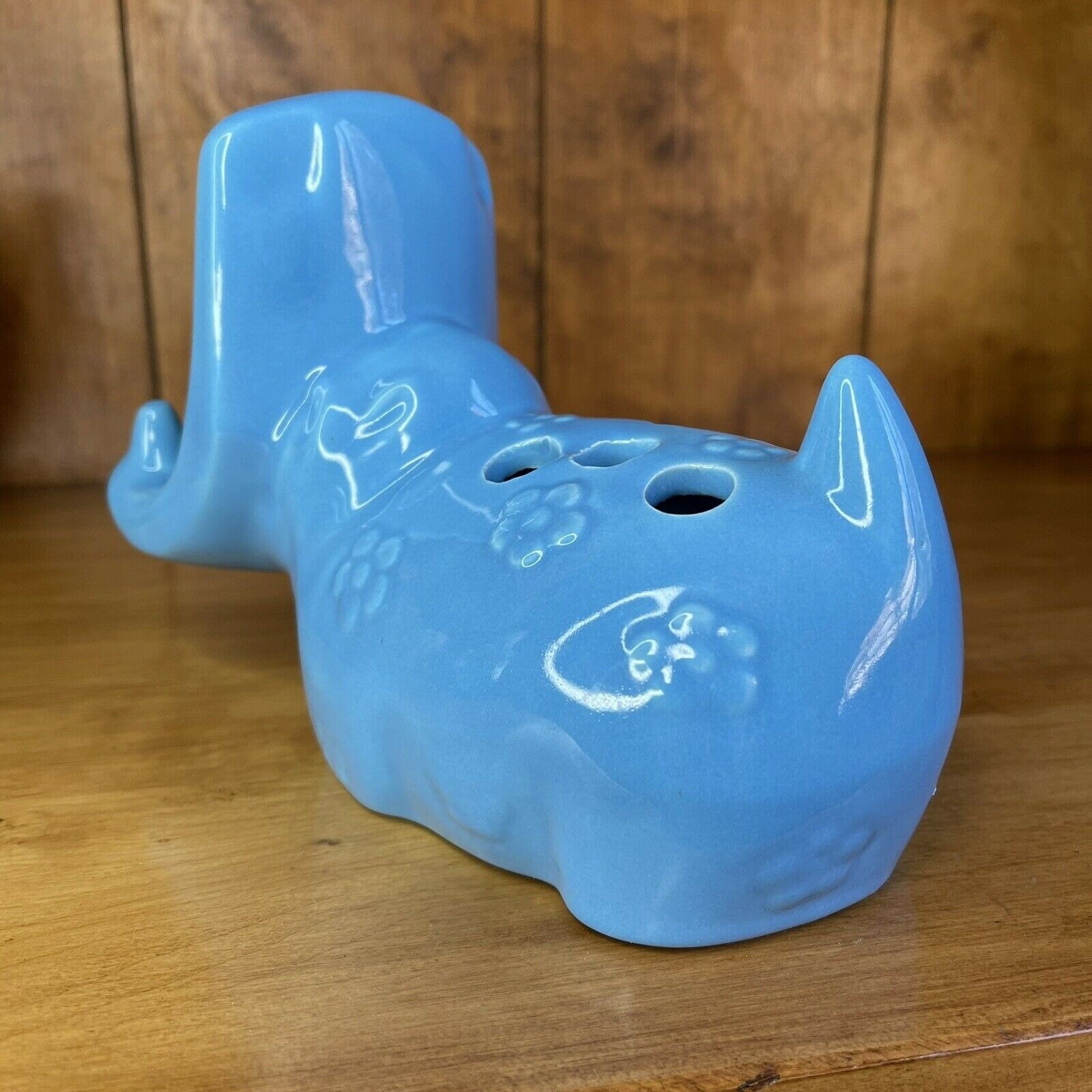 Hippo Soap Toothbrush Holder Blue Hippopotamus Cell Phone Etsy