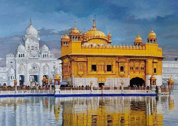Golden Temple Painting