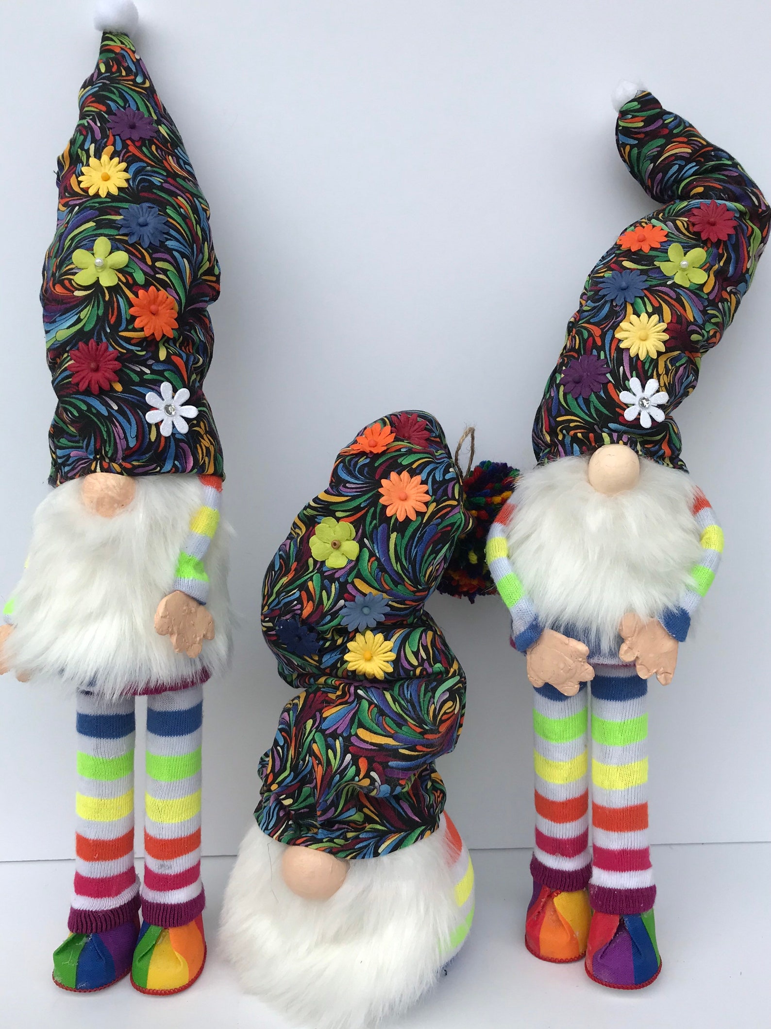 Gnome-Rainbow Gnome-Fat Bottom Gnome-Standing Gnome-Rainbow | Etsy