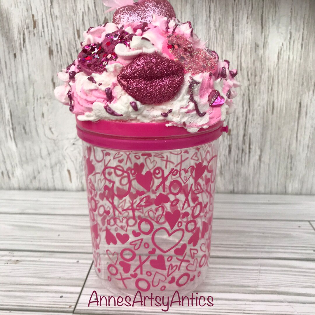 Heart Containerfake Bake Containervalentines Containertreat