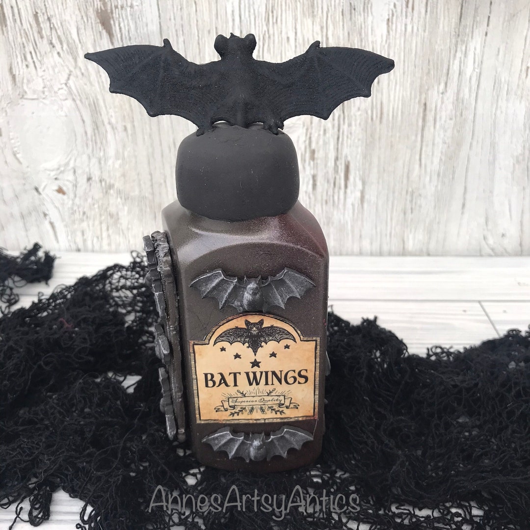 Potion Bottle-halloween Potion Bottle-bat Wing Potion Bottle-halloween ...