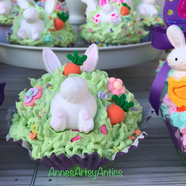 Easter Cupcake,Bunny Butt Cupcake,Barnyard Cupcake,Lamb Cupcake,Pig Cupcake,Bunny Baby Cupcake,Chick Cupcake,Easter Fake Bake Cupcake,Easter