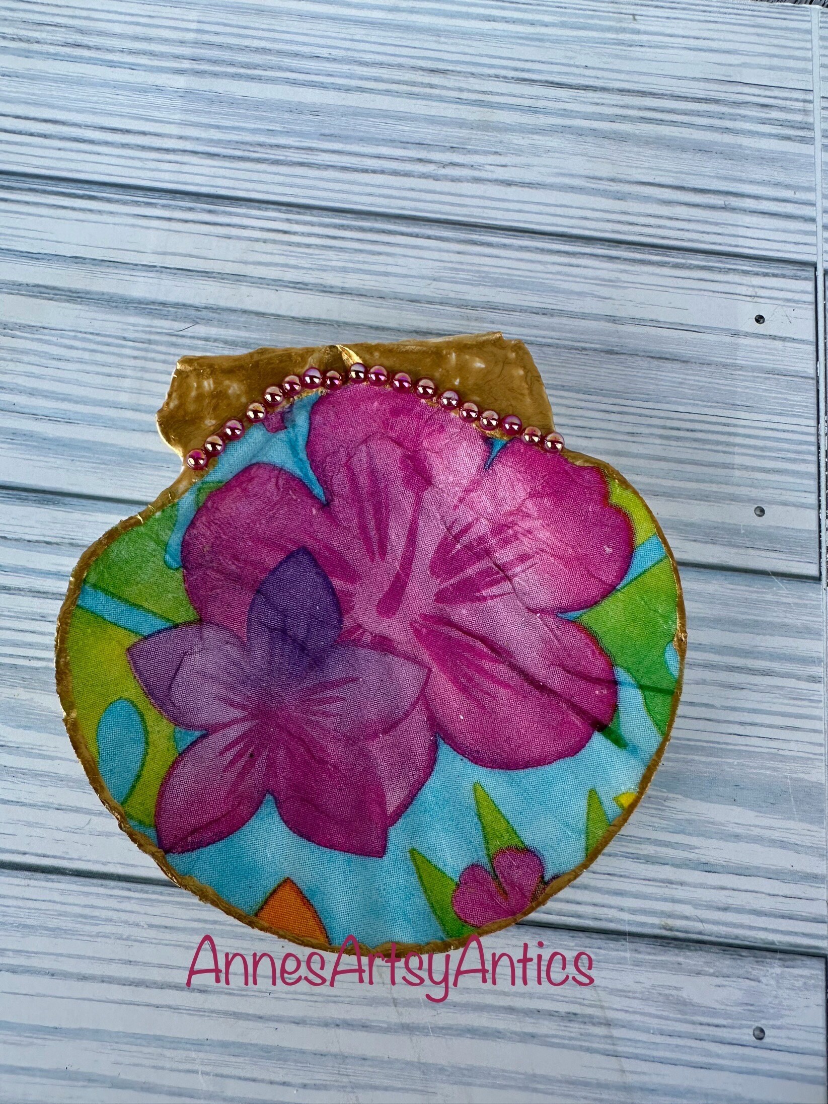 scallop flower ring /KINARIYA