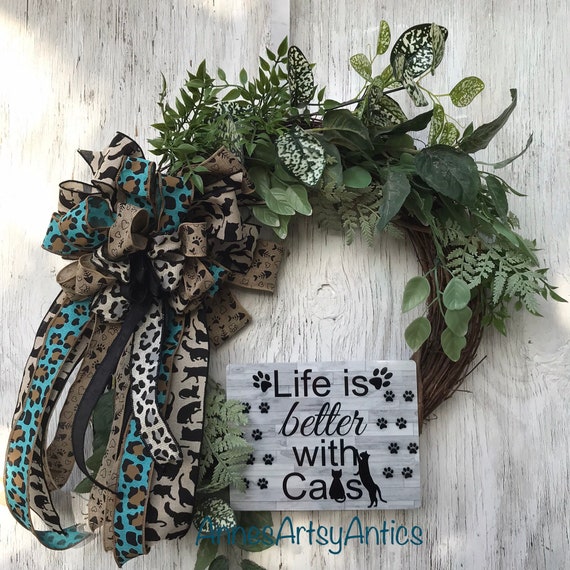 Life is better..... wreath