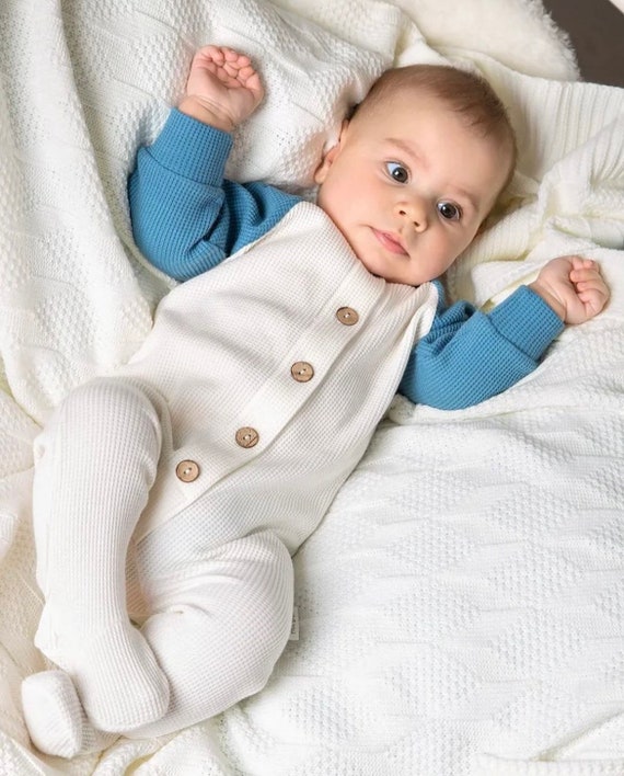 Baby Boy Clothes/ Waffle Baby Clothes 