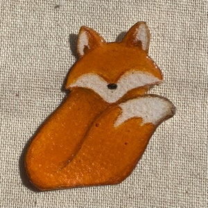 Fox Pin, Brooch