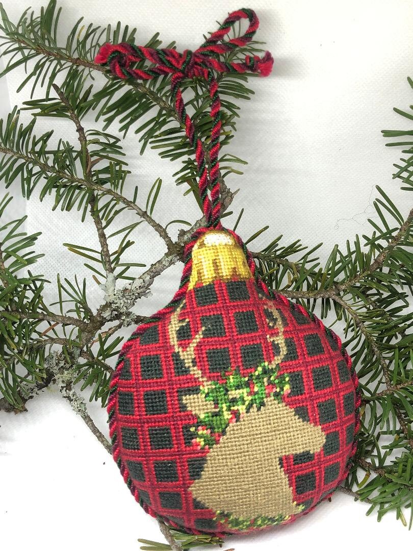 Custom Needlepoint Ornaments Etsy
