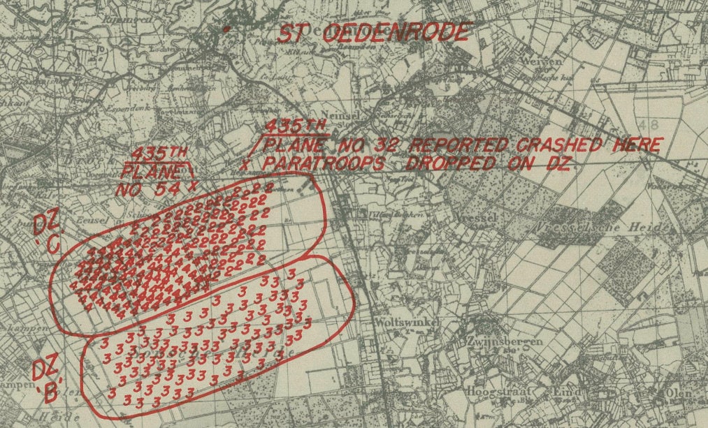 Operation Market Garden Battle Map Etsy Ireland