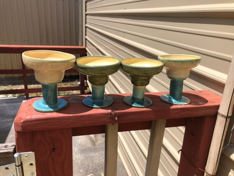 Handmade Margarita Glasses Ceramic Margarita glass Etsy