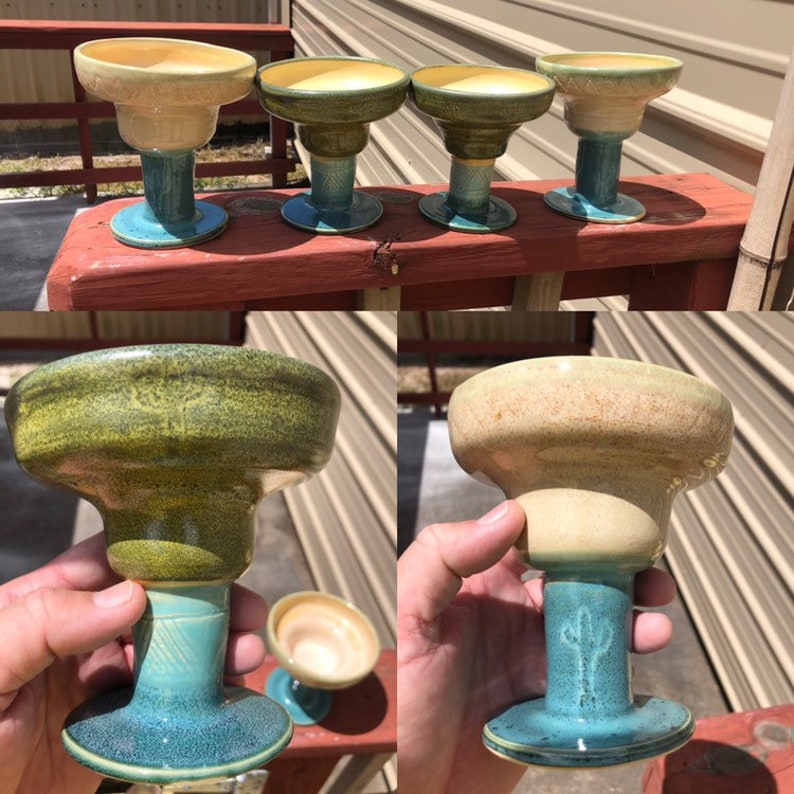 Handmade Margarita Glasses Ceramic Margarita glass Etsy