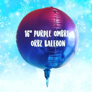 16&quot; Ombre Orbz Balloon