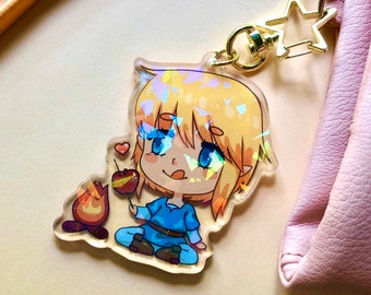 Holographic BOTW Link Charm