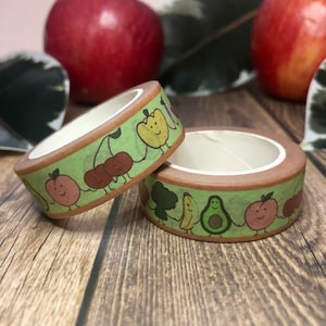 Fruits and Veggies BFF Washi Tape