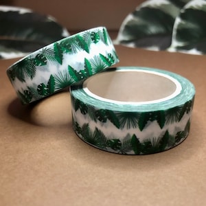 Tropical Plant 15mm Washi Tape