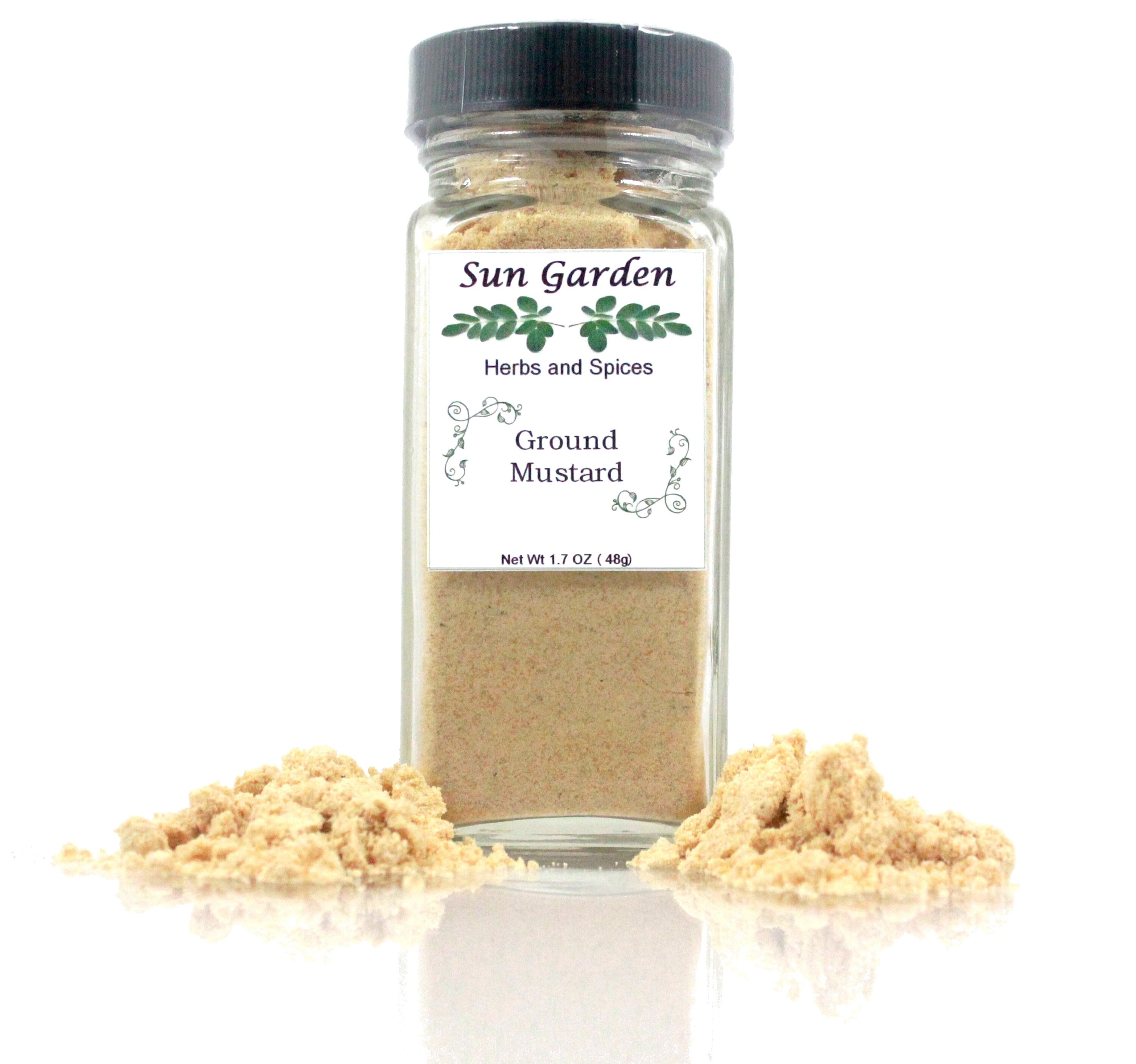Ground Mustard Powder Sun Garden Herbs and Spices 1.7 oz Etsy