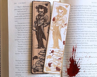 Demon Barber Wooden Bookmark | horror bookmark | gift for book lovers